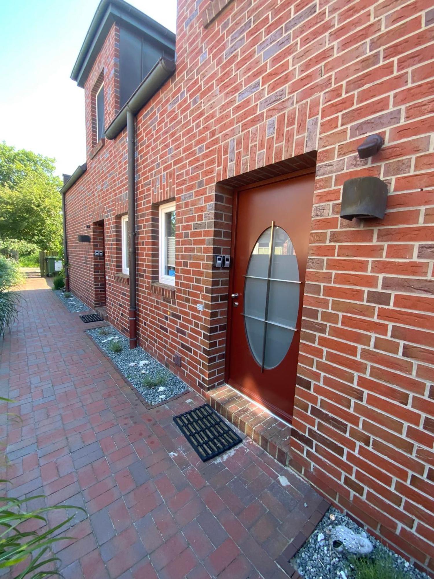 Suedstrandhus Urlaub Mit Hund Wohnung 4 Oben Borkum Exterior photo