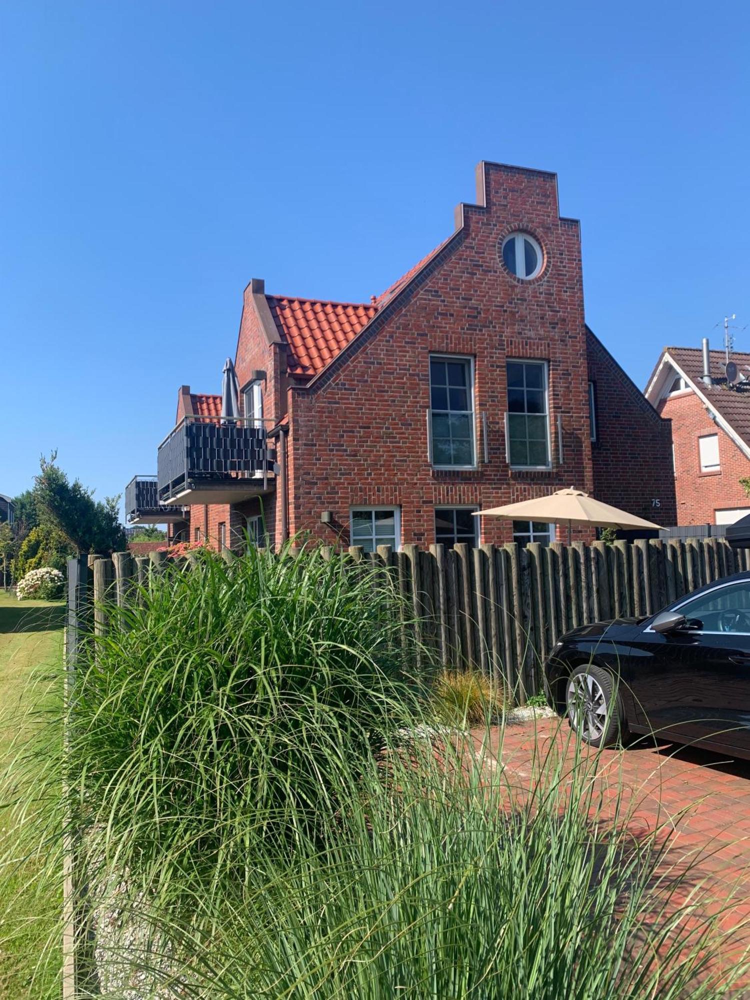 Suedstrandhus Urlaub Mit Hund Wohnung 4 Oben Borkum Exterior photo